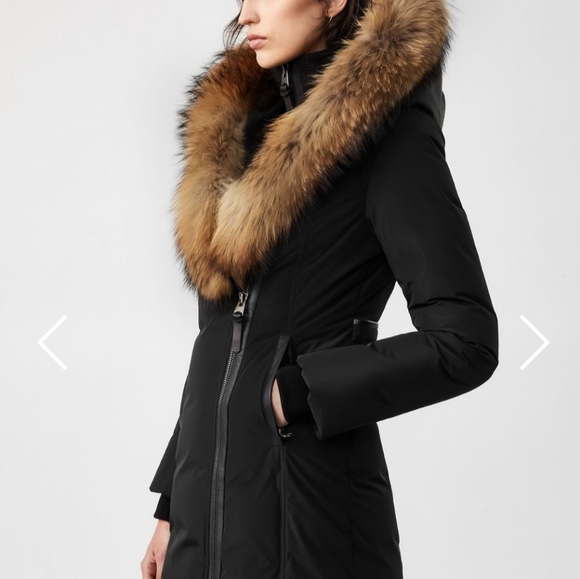 Mackage Kay Down Coat with Natural Fur